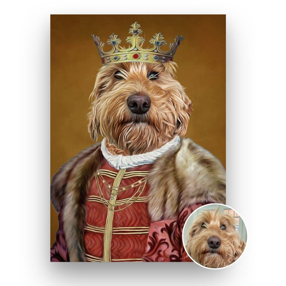 El Rey - Retrato de Mascota