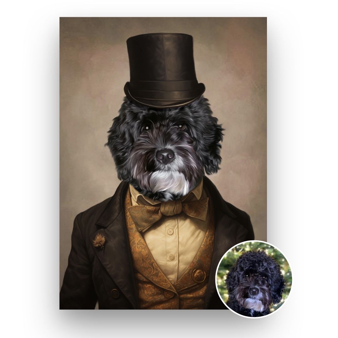 The Magnate - Pet Portrait