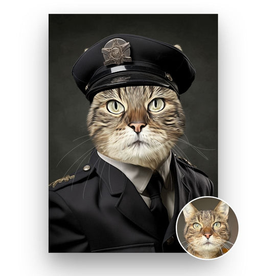 The Policeman - Pet Portrait