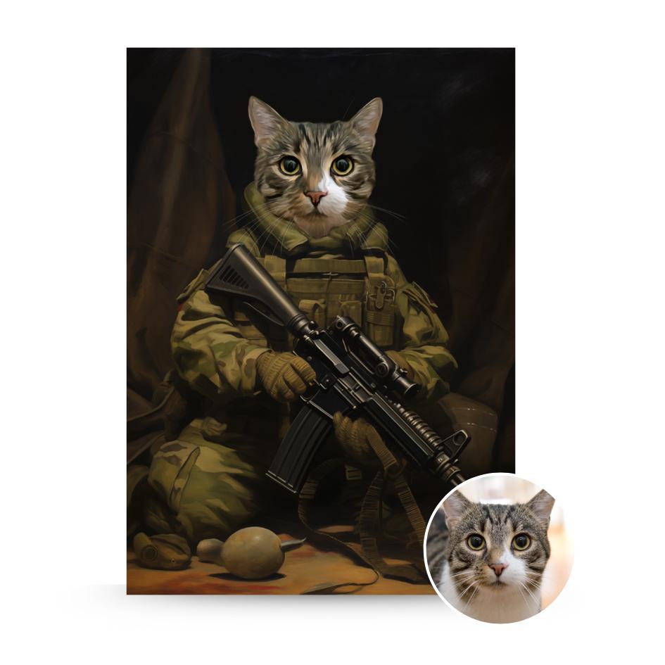 Le Soldat - Portrait d'Animal