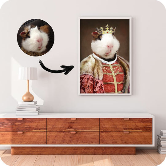 The King - Pet Portrait